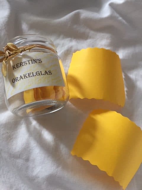 Raunacht-Orakel Glas