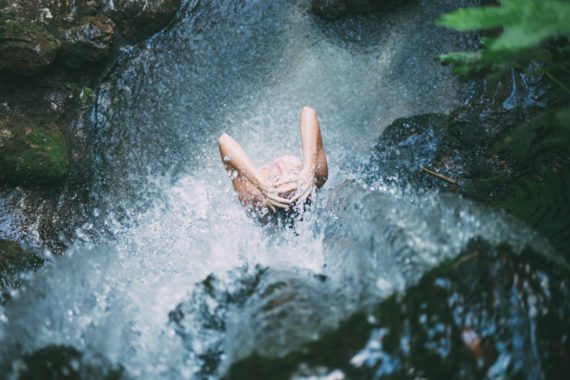 Ein Duschbad mit der Frische der Natur