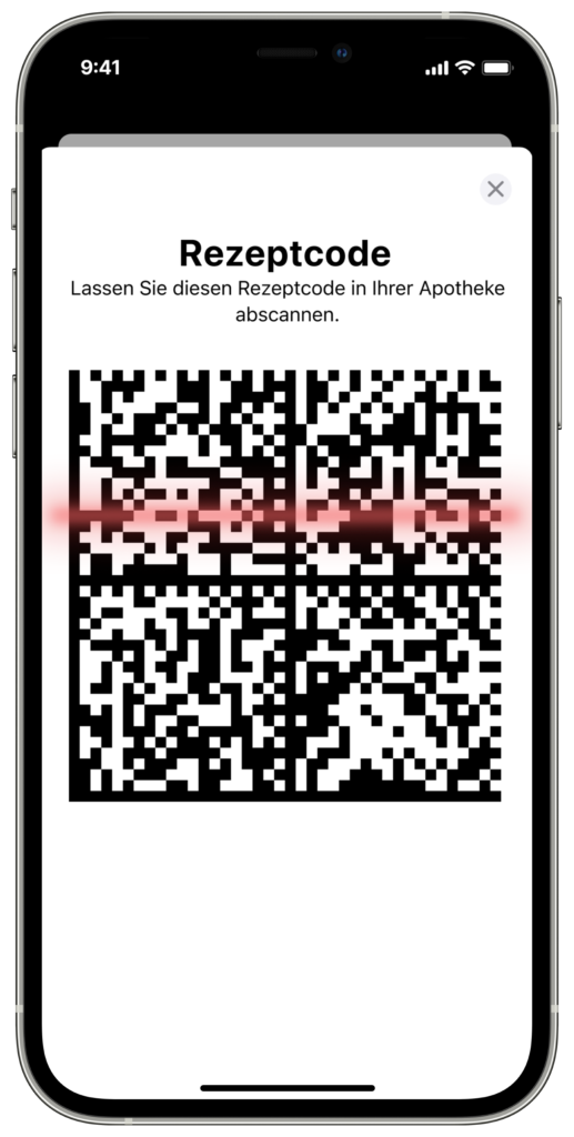 Das E-Rezept in der App